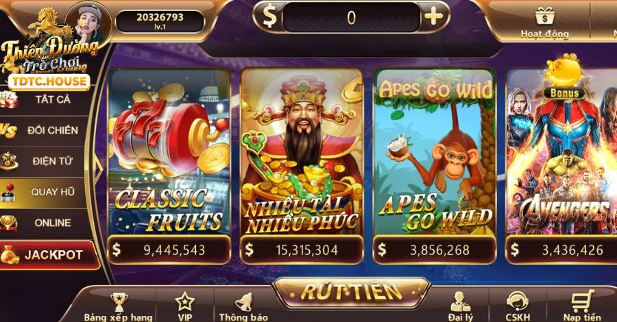 Đa dạng các loại game bắn cá tại 90ok